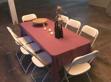 Tables and Chairs for 40 seated