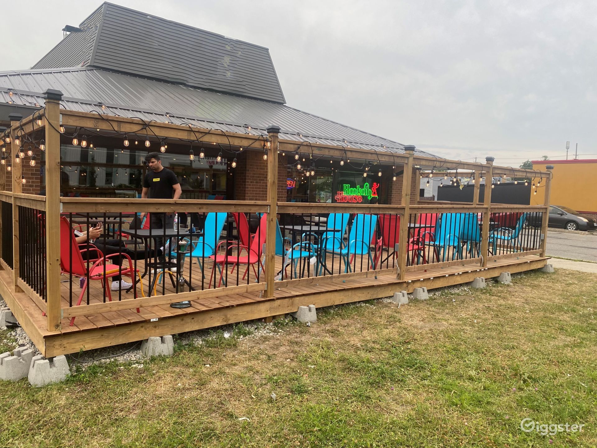 Outdoor Patio in Waterloo Rent this location on Giggster