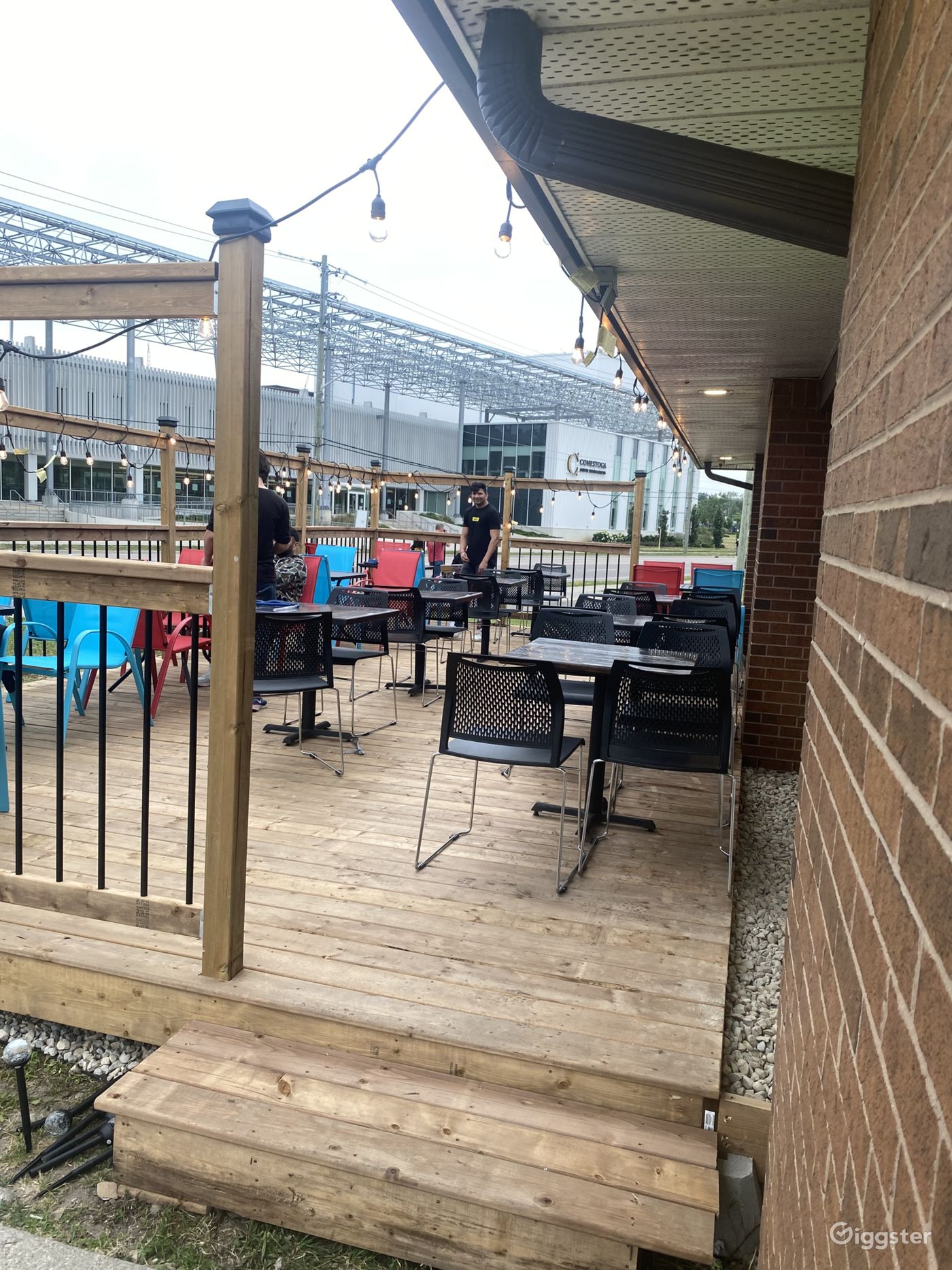 Outdoor Patio in Waterloo Rent this location on Giggster
