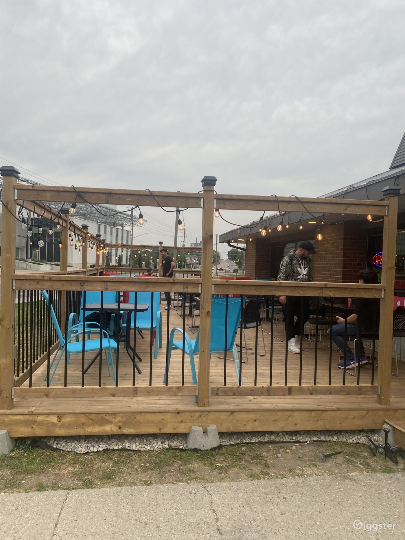 Outdoor Patio in Waterloo Rent this location on Giggster