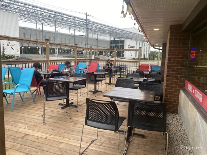 Outdoor Patio in Waterloo Rent this location on Giggster