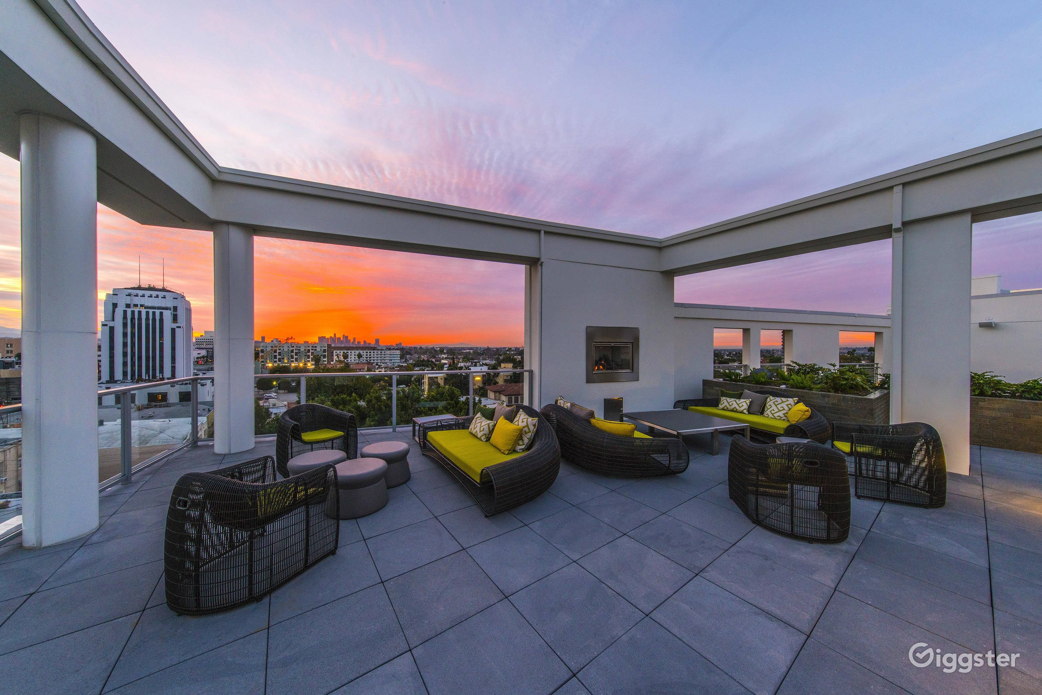 Rooftop Event Space with Sprawling Views Rent this location on Giggster
