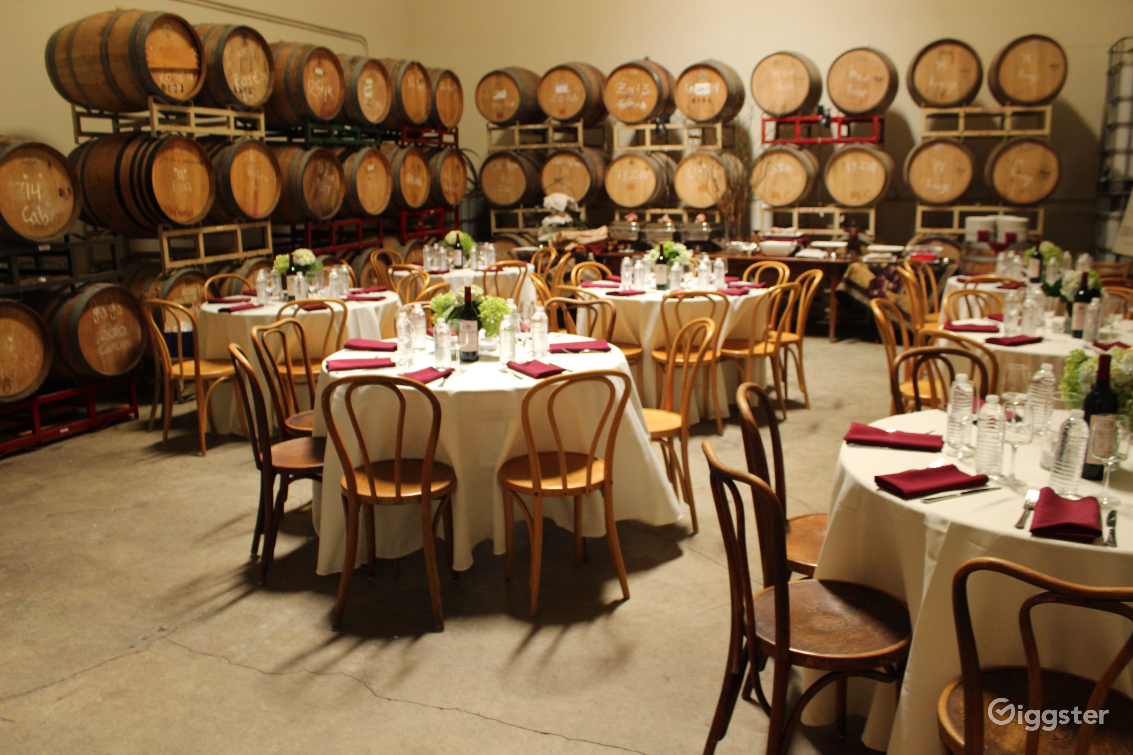 Urban Winery Barrel Room Event Venue Rent this location on Giggster