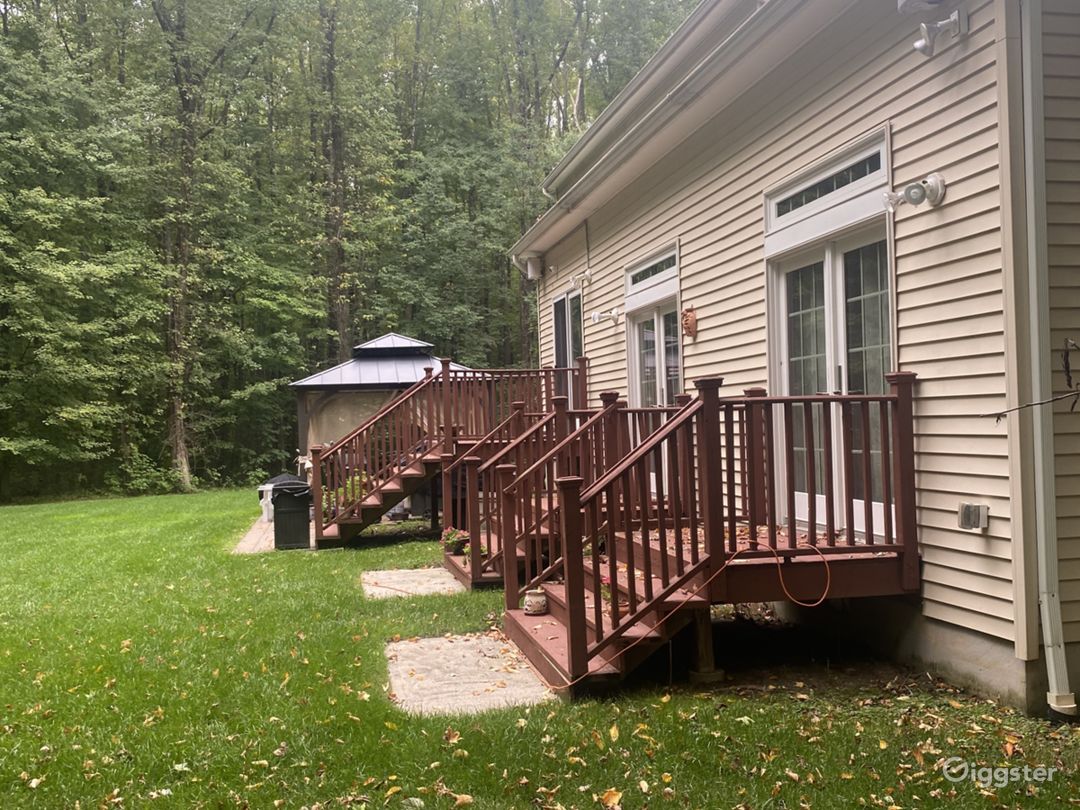 Three back porches