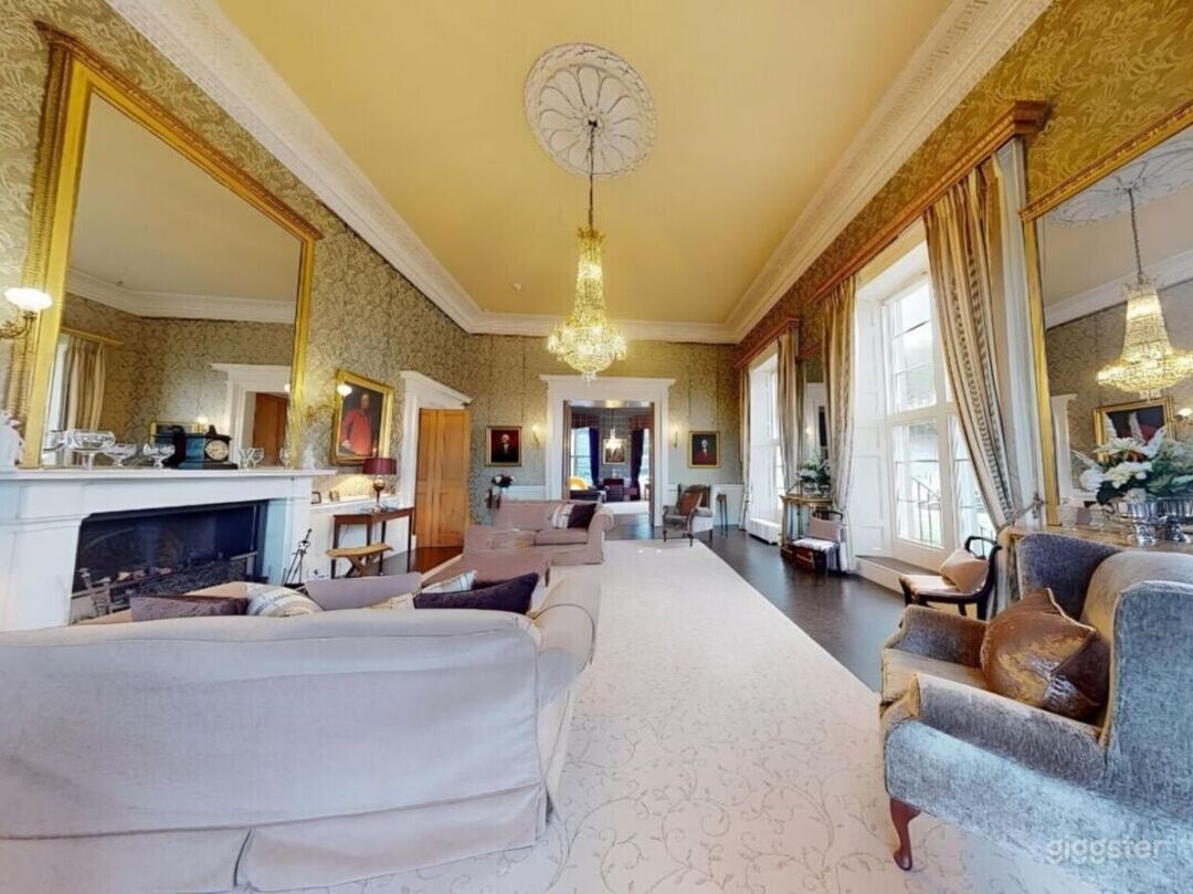 Large Drawing Room in Castle Photo 3