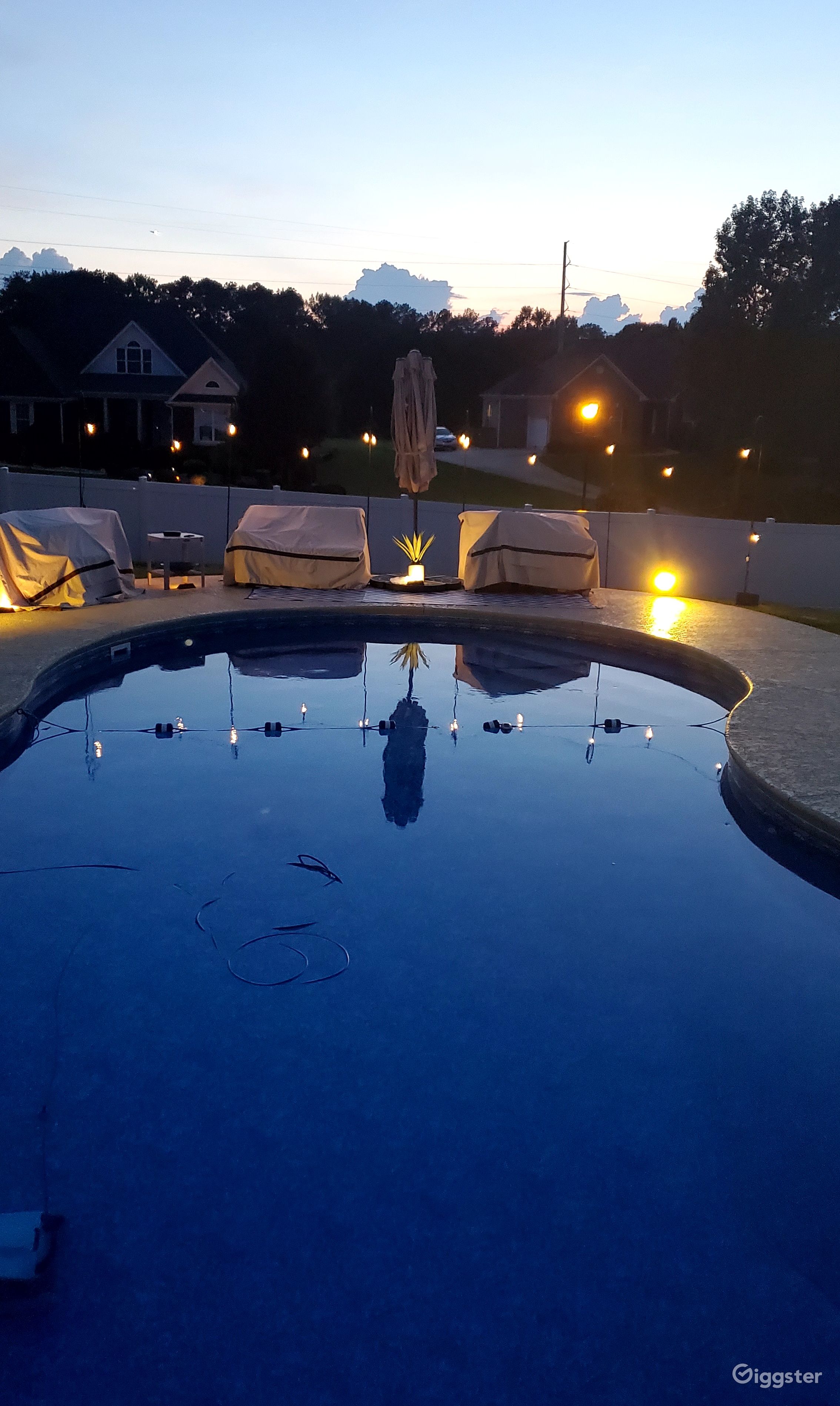 Spacious site w inground pool | Rent this location on Giggster