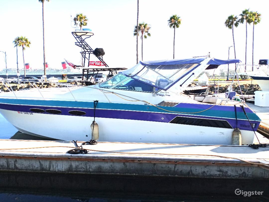 Long Beach Shoreline Purple Haze Boat Rent this location on Giggster