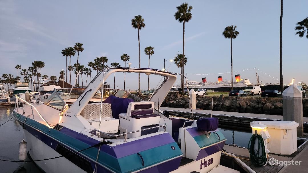 Long Beach Shoreline Purple Haze Boat Rent this location on Giggster