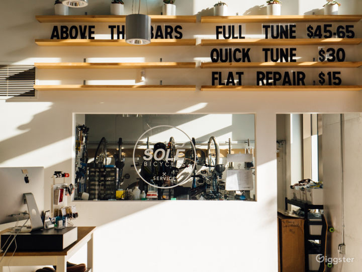Local Bicycle Shop Rent this location on Giggster