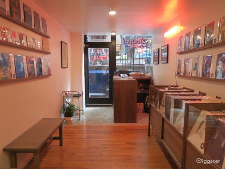 East Village Record Store Rent this location on Giggster
