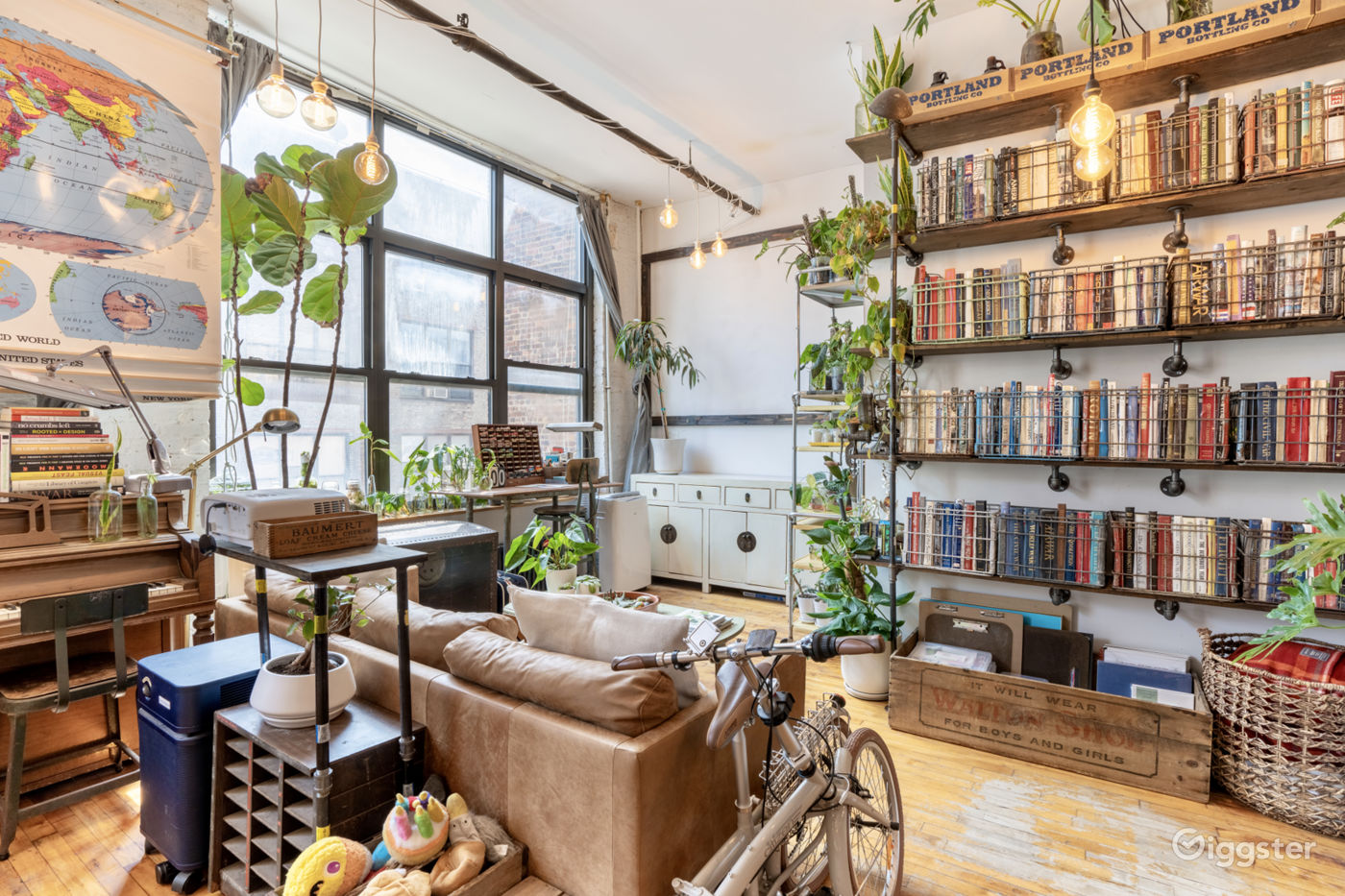Bushwick Warehouse Loft with Huge Windows Rent this location on Giggster