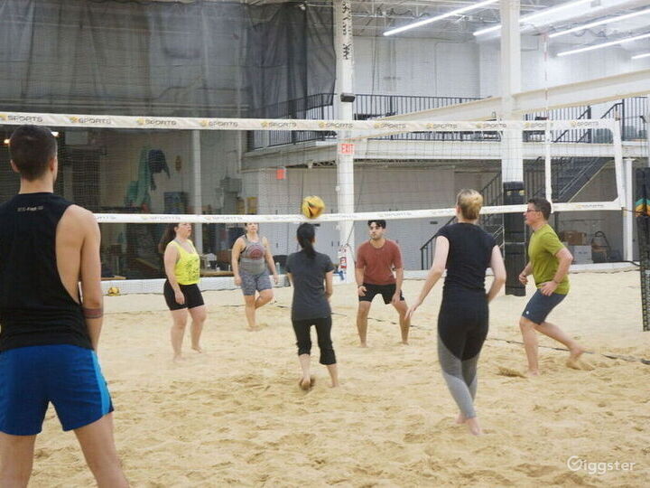 Beach Volleyball courts and lounge for rent Rent this location on Giggster