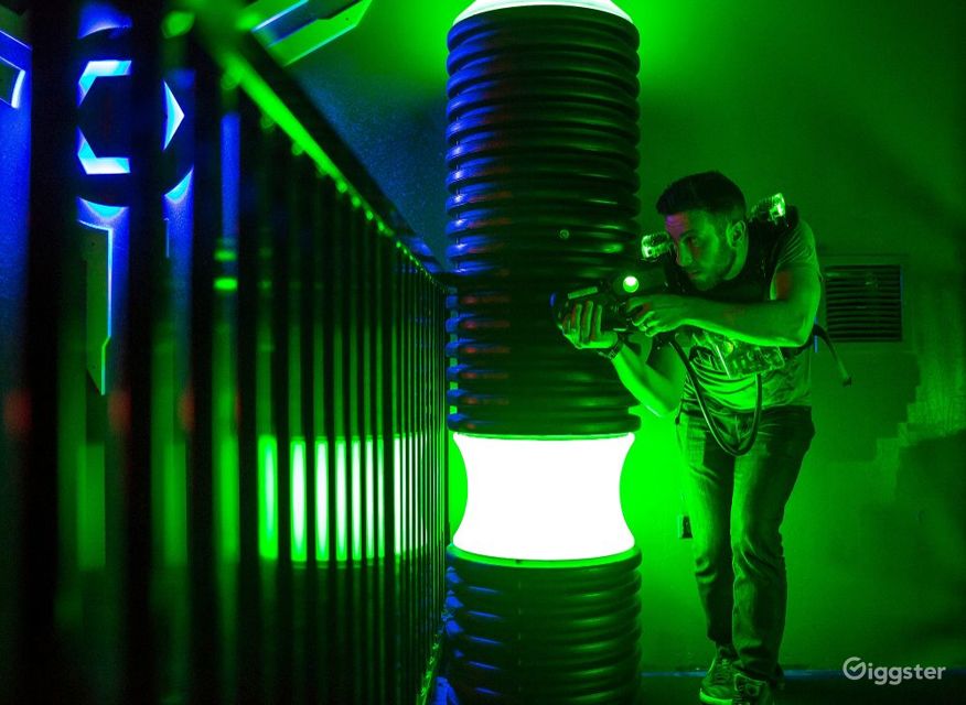 A Fun Laser Tag Room in Maple Grove Rent this location on Giggster