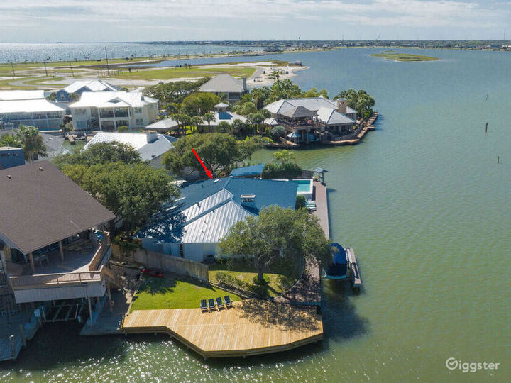 Oneofakind Waterfront Home in Rockport, TX Rent this location on