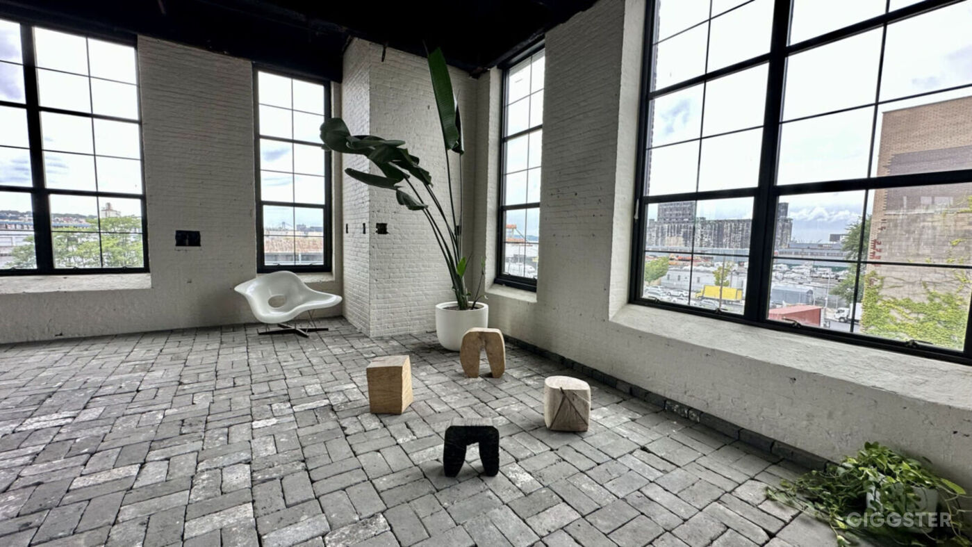 Sunlit Waterfront Red Hook Loft, 8,000 sq ft Rent this location on