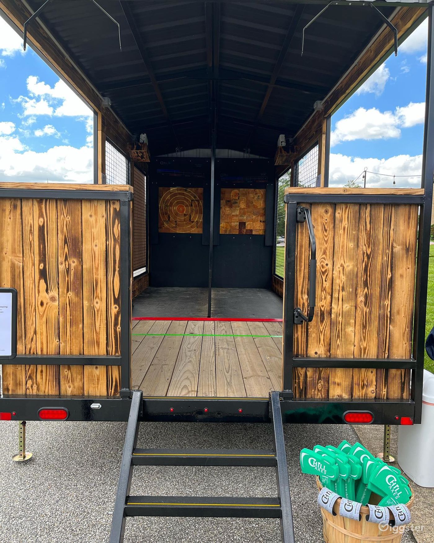 Axe Throwing Events and Entertainment Venue Rent this location on