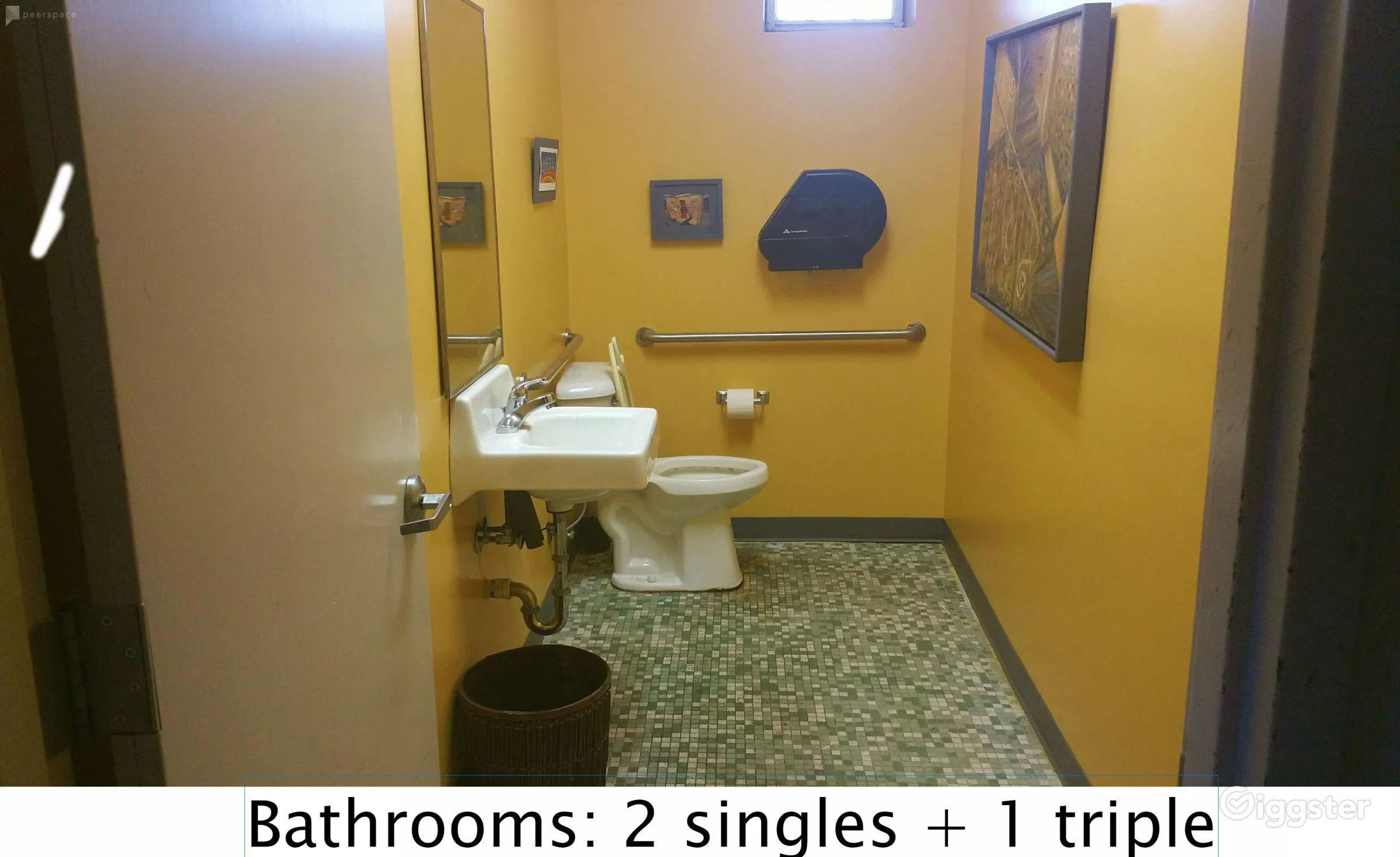 Handsome MidCentury Post Office creative space Rent this location