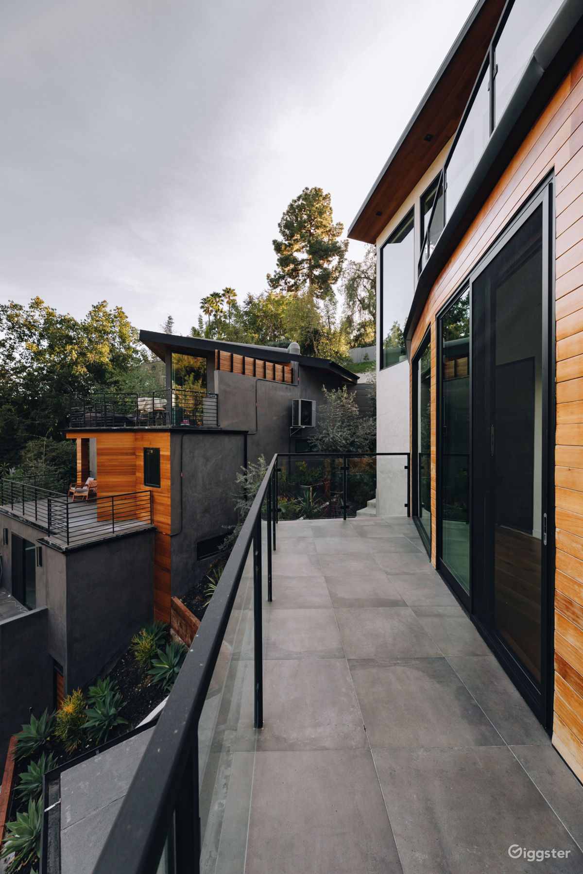 Modern Hillside Home Mid Century Interior Design Rent this location