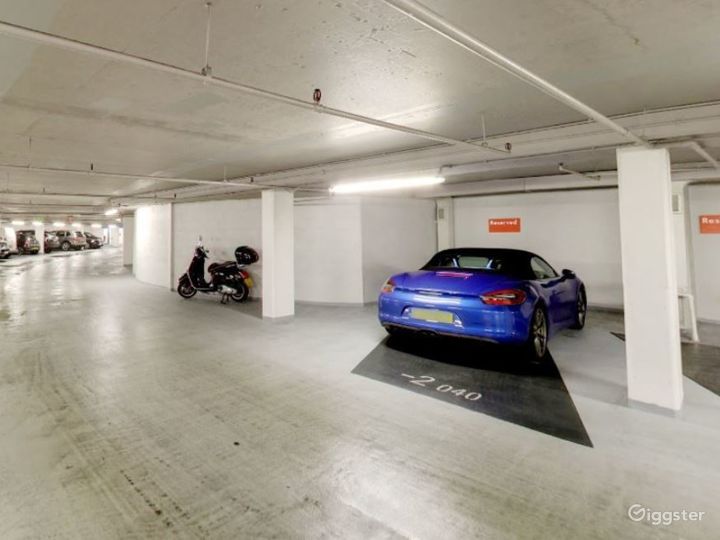 Underground Car Park in London Rent this location on Giggster
