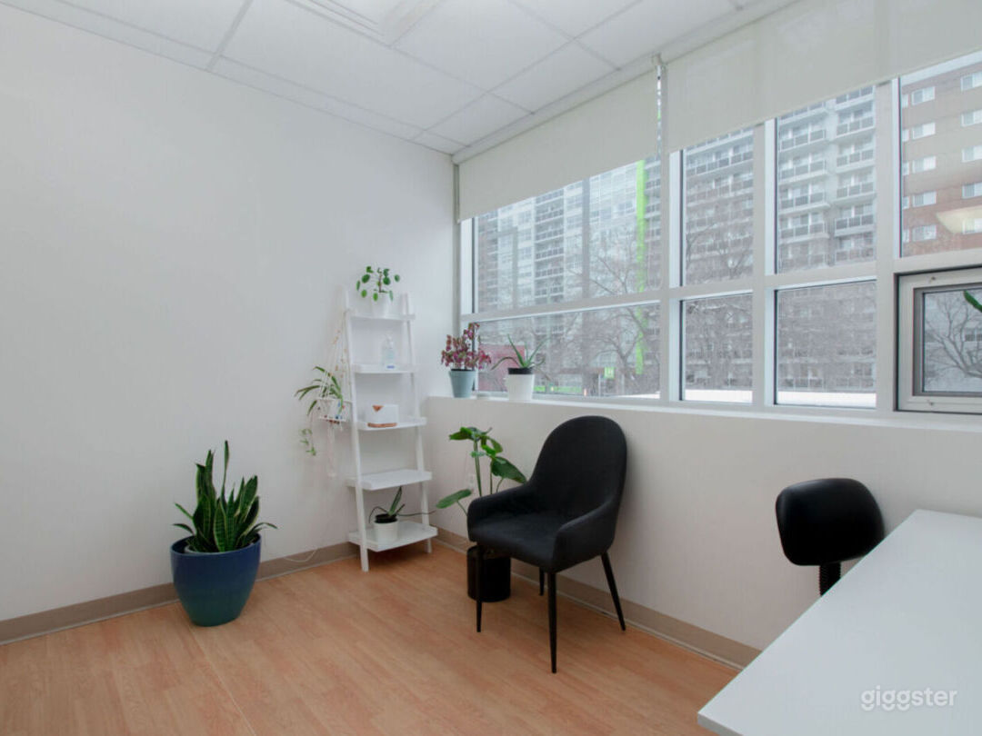 Room #2 - open space office room with window