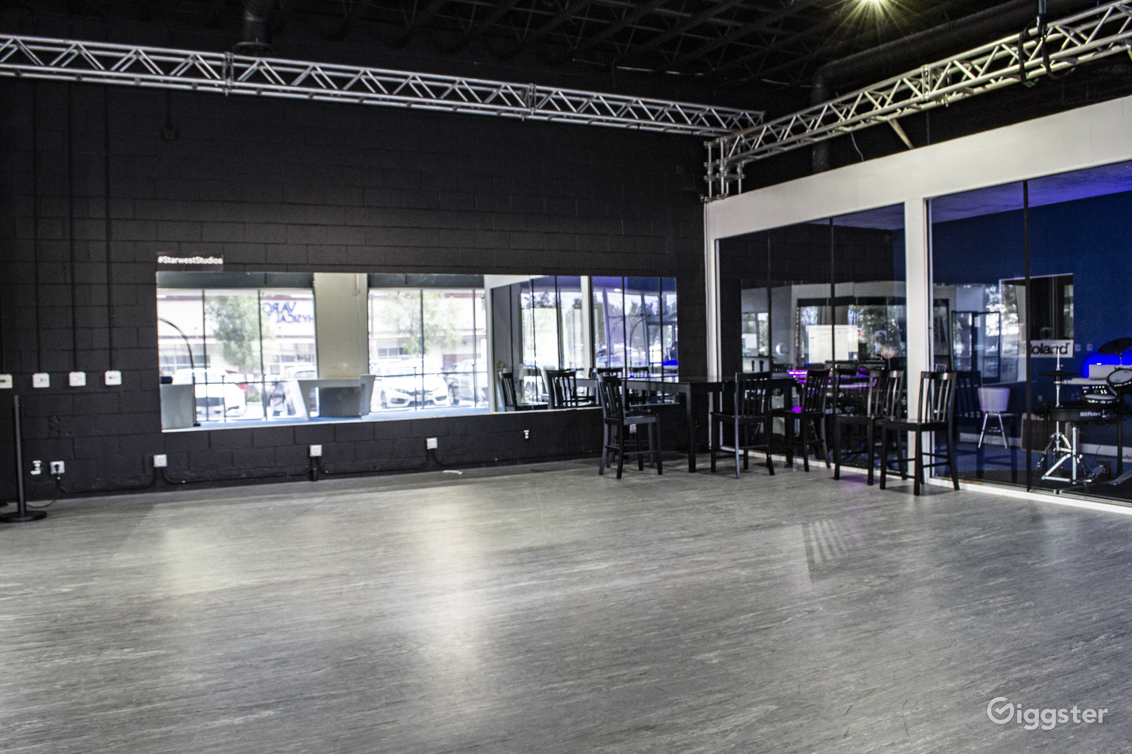 Stage 1 Marley Dance Floor Rent this location on Giggster