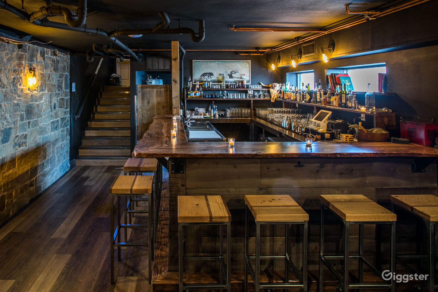 Speakeasy CraftCocktail Bar (2 floors) Rent this location on Giggster