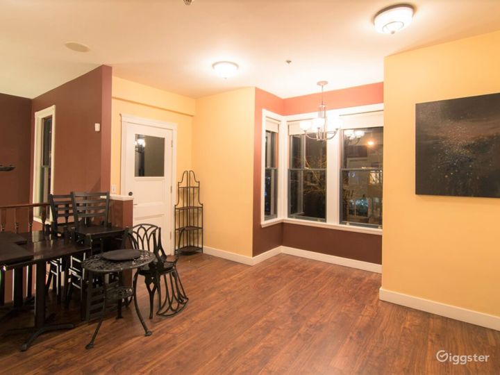 Cozy Coffee Shop Rent this location on Giggster