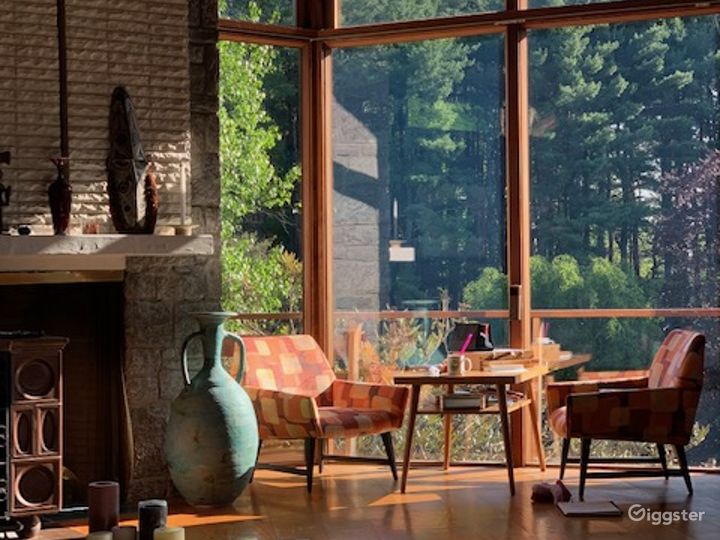 Upstate NY MidCentury Modern House with Pond Rent this location on