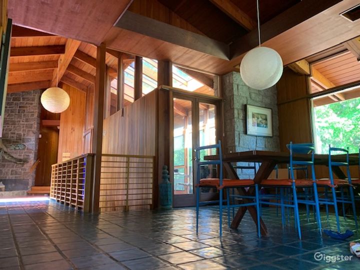 Upstate NY MidCentury Modern House with Pond Rent this location on