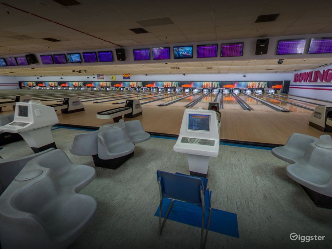 Spacious Bowling Lanes in Tucson Rent this location on Giggster