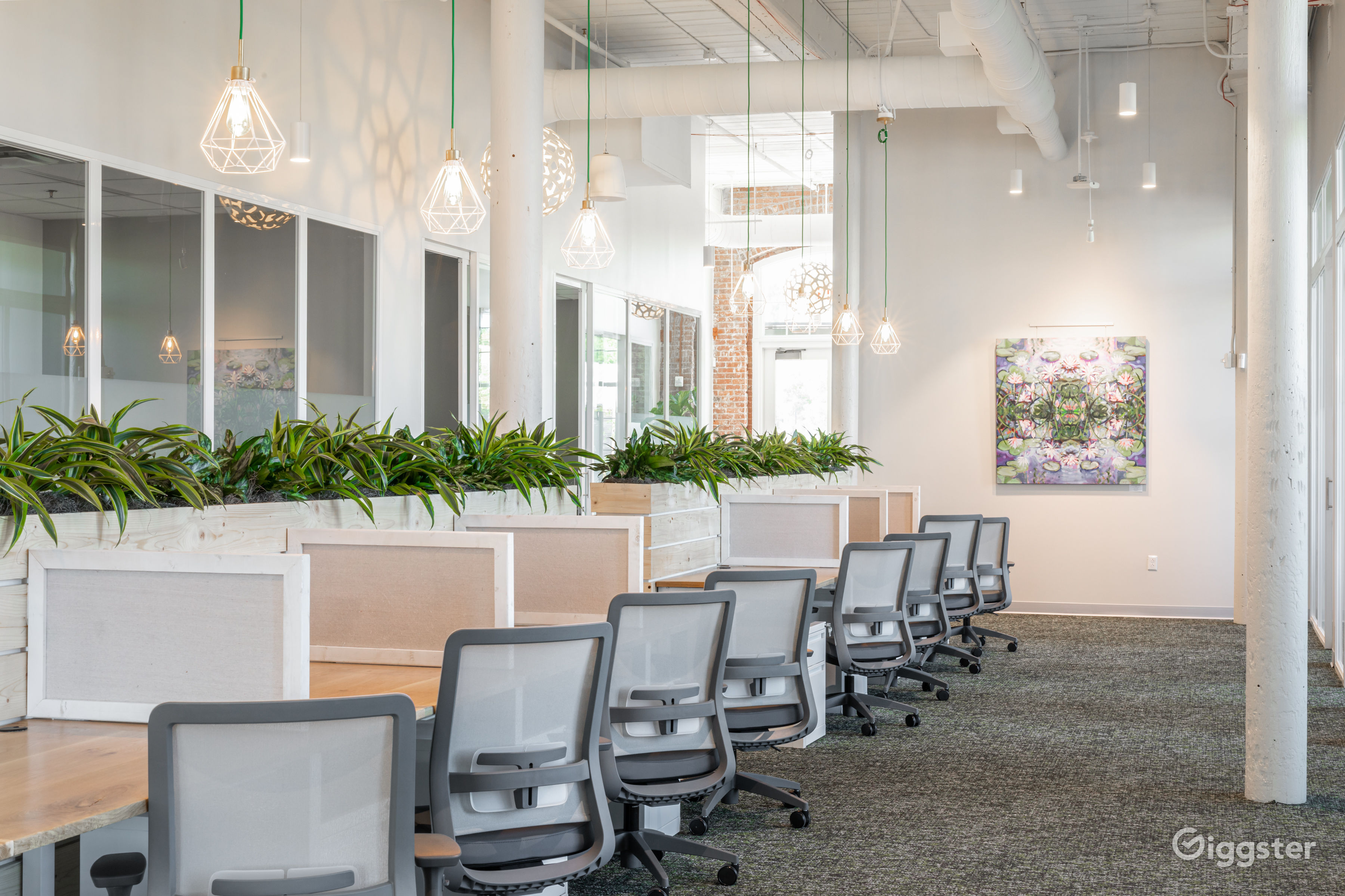 Modern CoWorking Studio in Charleston Garco Mill Rent this location on Giggster