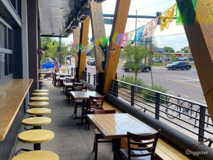 Bright Heated Patio Rent this location on Giggster