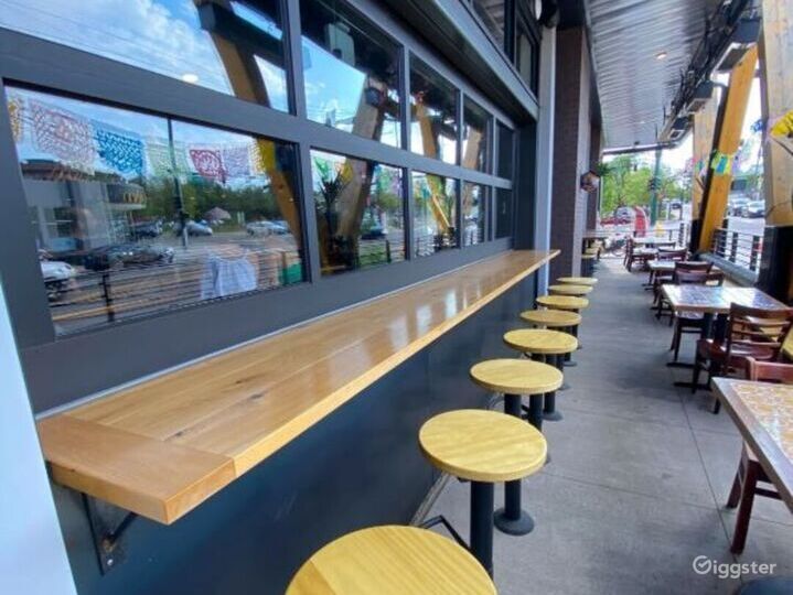 Bright Heated Patio Rent this location on Giggster