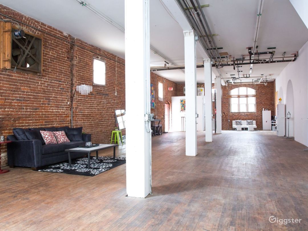 Exposed Brick Modern Loft Atlanta Rental