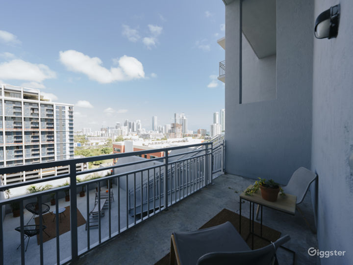 Image showcasing Industrial loft with downtown miami skyline views | Rent this location ...