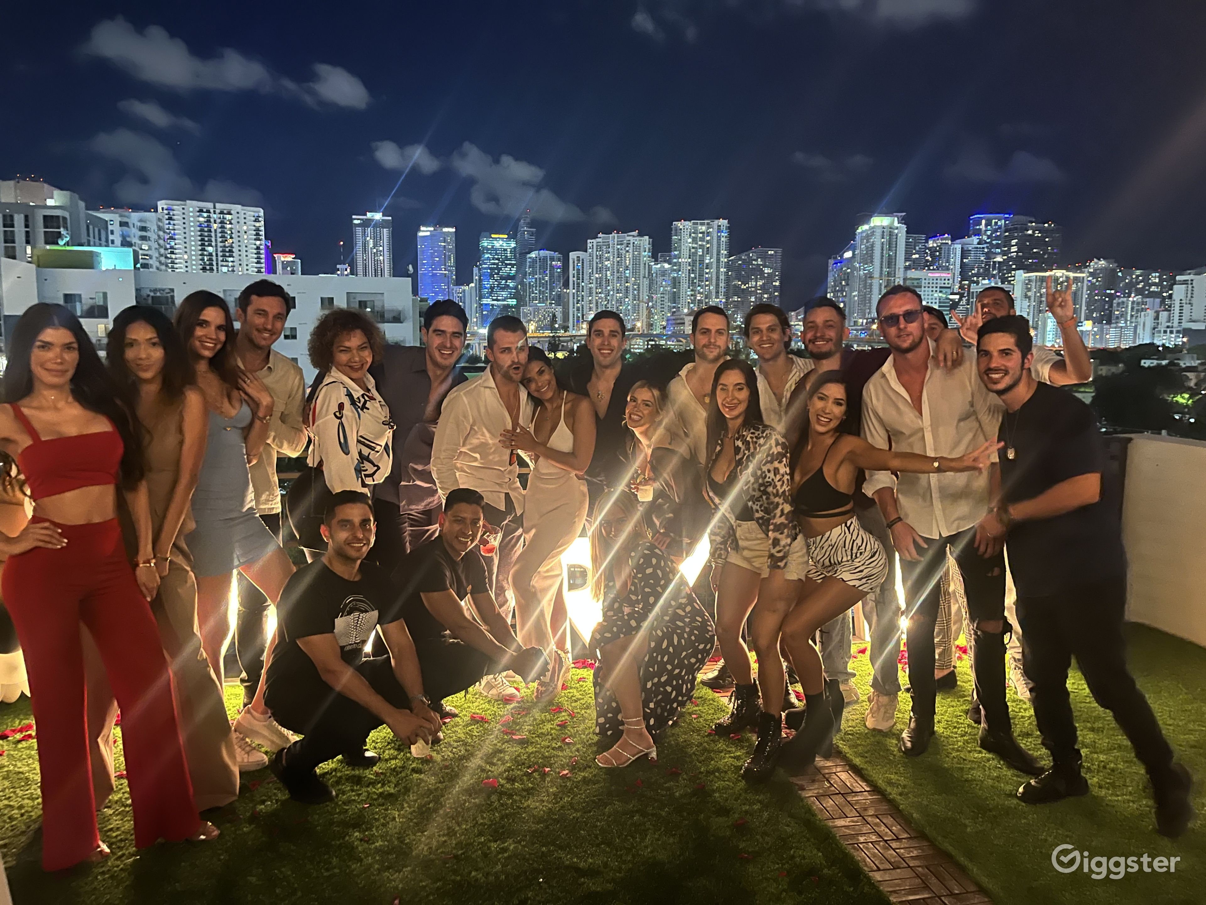 Rooftop Event Space with Miami Skyline Views Rent this location on