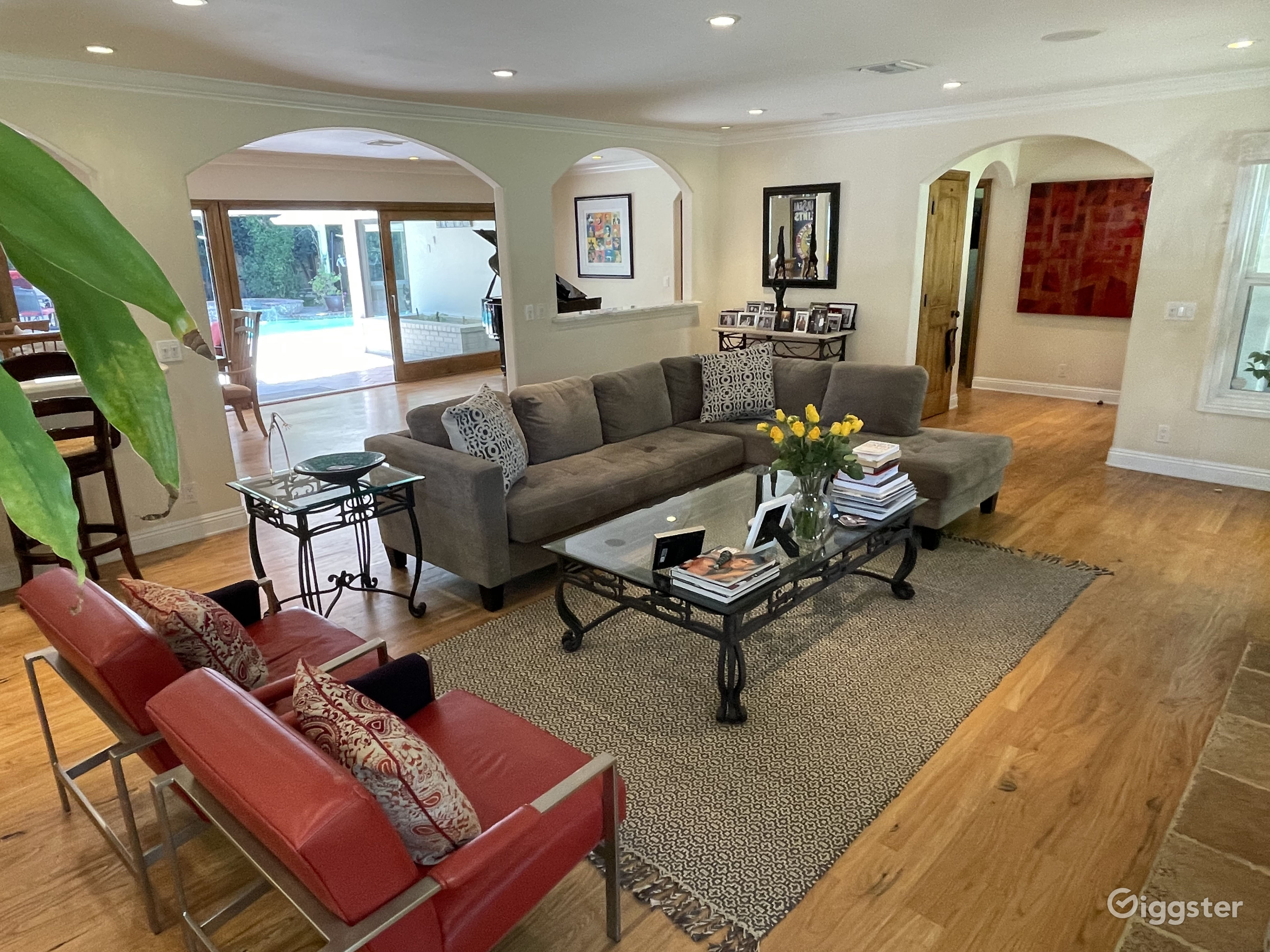 Beautiful, open, bright home in Valley Village Rent this location on