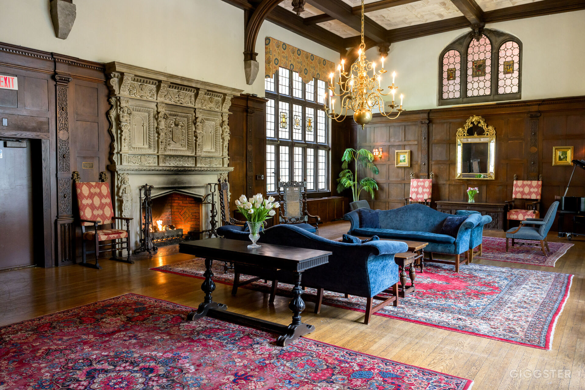 Historical Great Hall in Dupont Circle Rent this location on Giggster