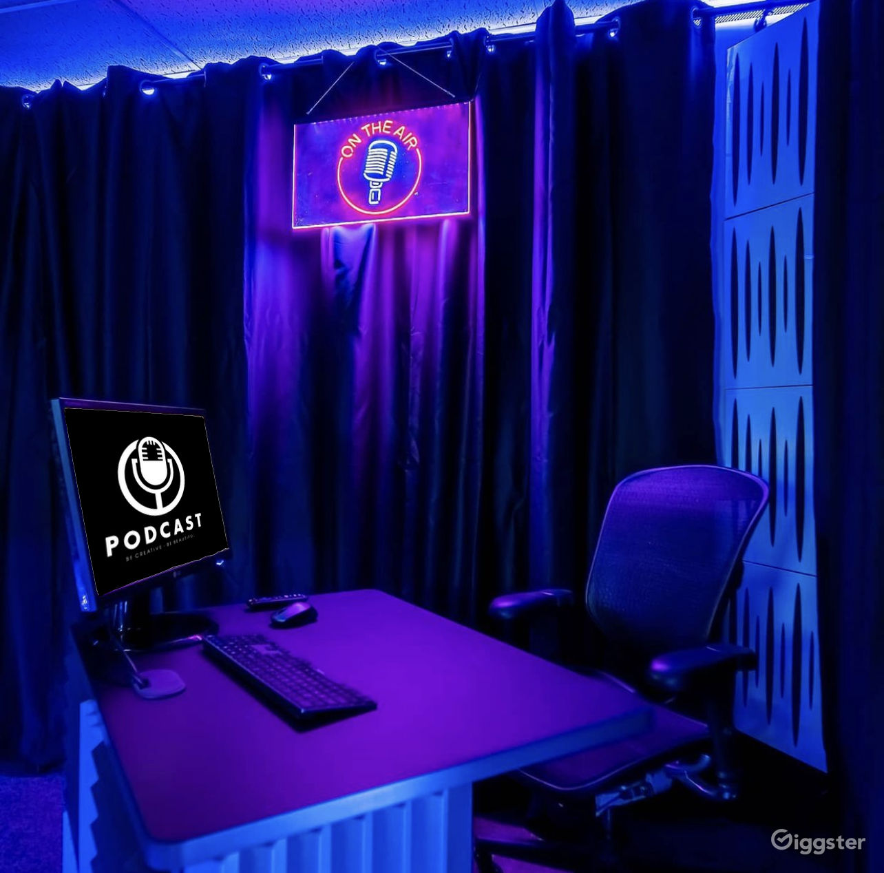 The BEST PODCAST Studio in Middle Tennessee Rent this location on