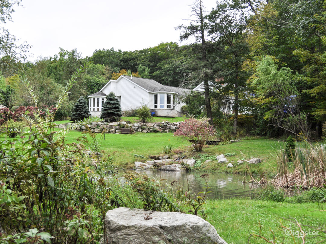 Enchanting Catskill Colonial Home On 14 Acres in Cragsmoor New York Rental