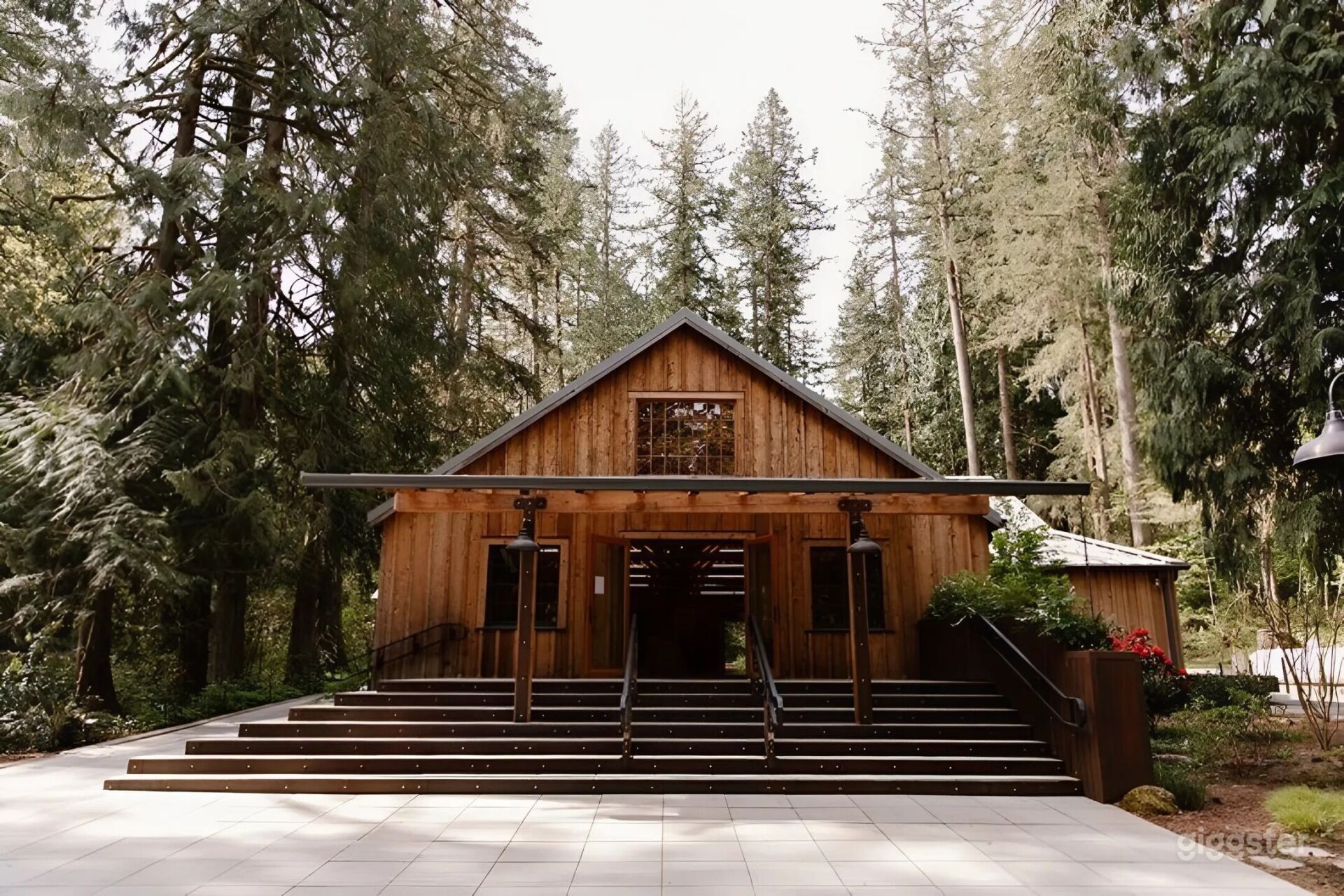 Rustic Gathering Hall with Industrial Kitchen & Outdoor Patio – Seats Up to 200, Colton