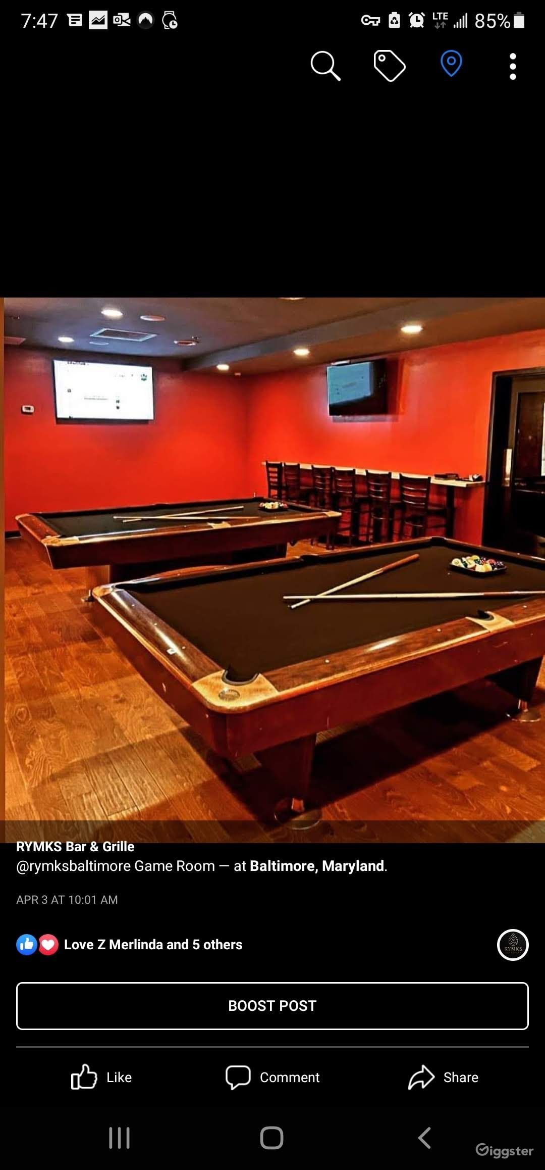 Downtown Baltimore Restaurant and event space. Rent this location on