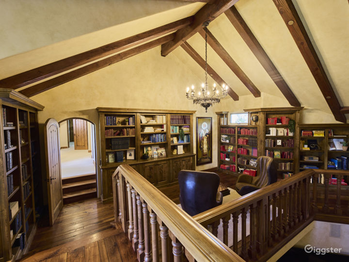 Beautiful Italian Renaissance Style Library  Photo 3