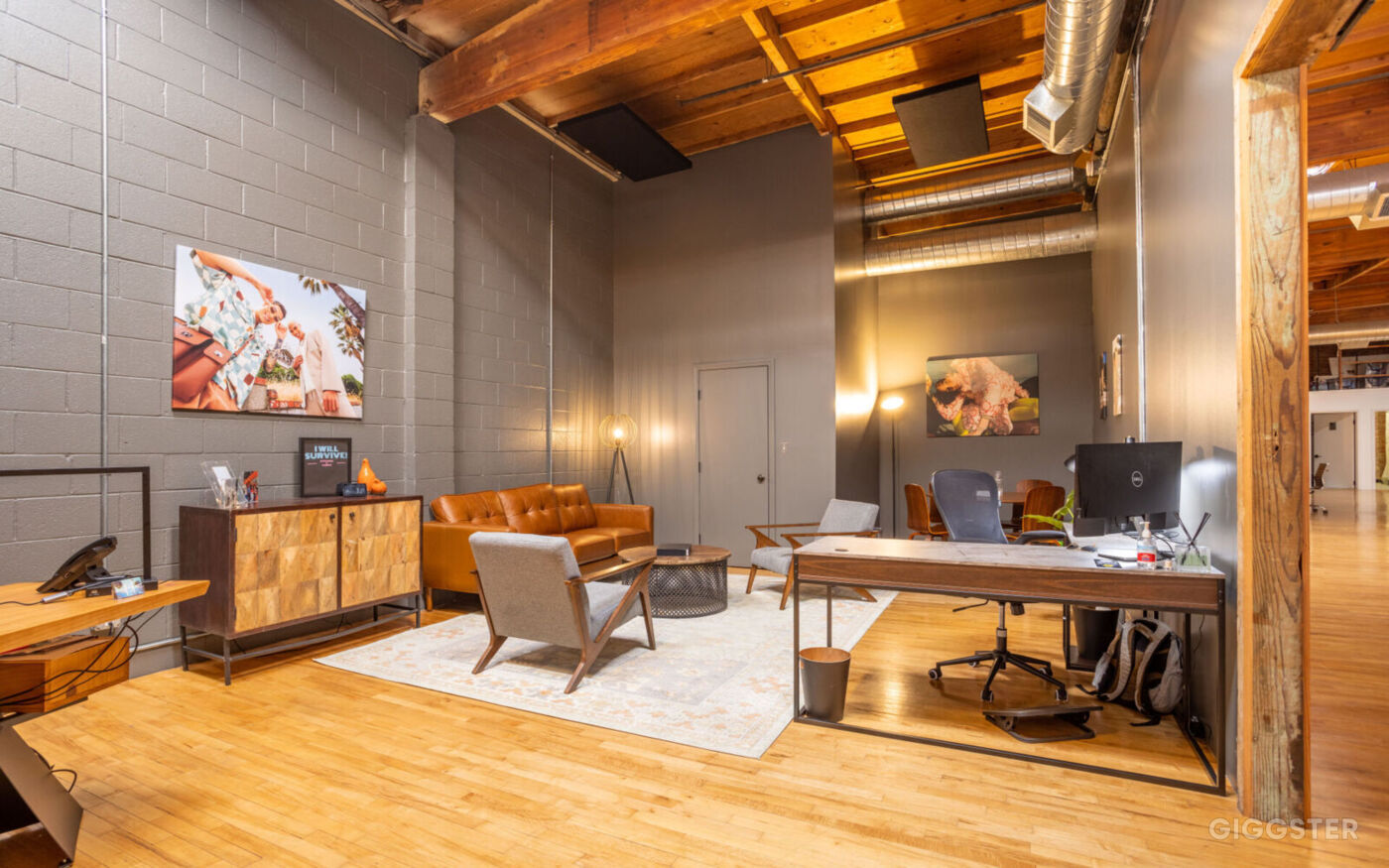 Curated visual reference: Executive Office Rentals For Retired Professionals Reference: Contemporary Industrial Executive Office Rent This Location On Giggster