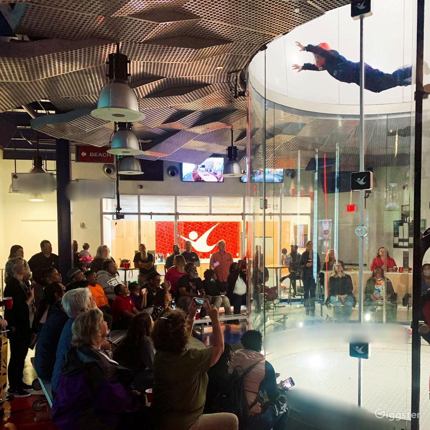 Indoor Skydiving in Virginia Beach with Ocean View Rent this location