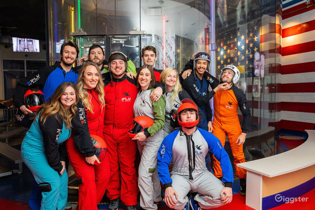 Indoor Skydiving in Virginia Beach with Ocean View Rent this location