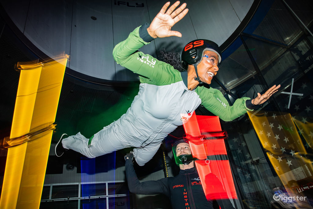 Indoor Skydiving in Virginia Beach with Ocean View Rent this location