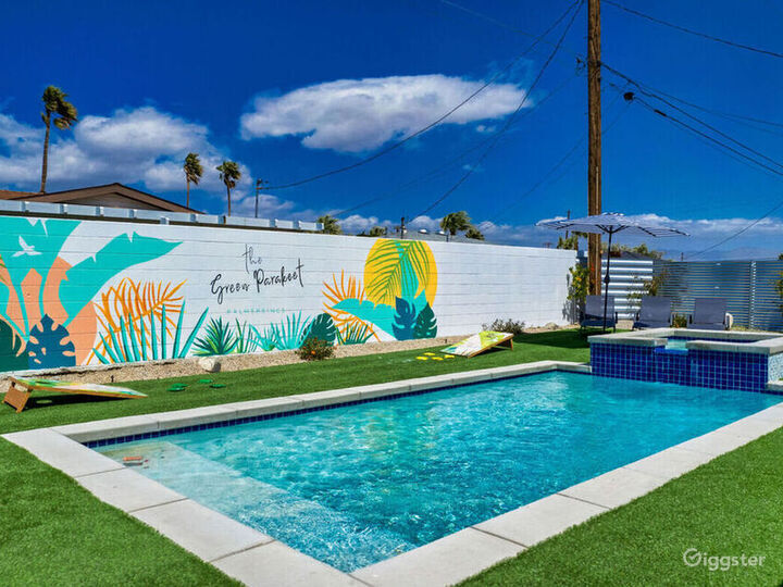 Palm Springs Pool Home Rent this location on Giggster