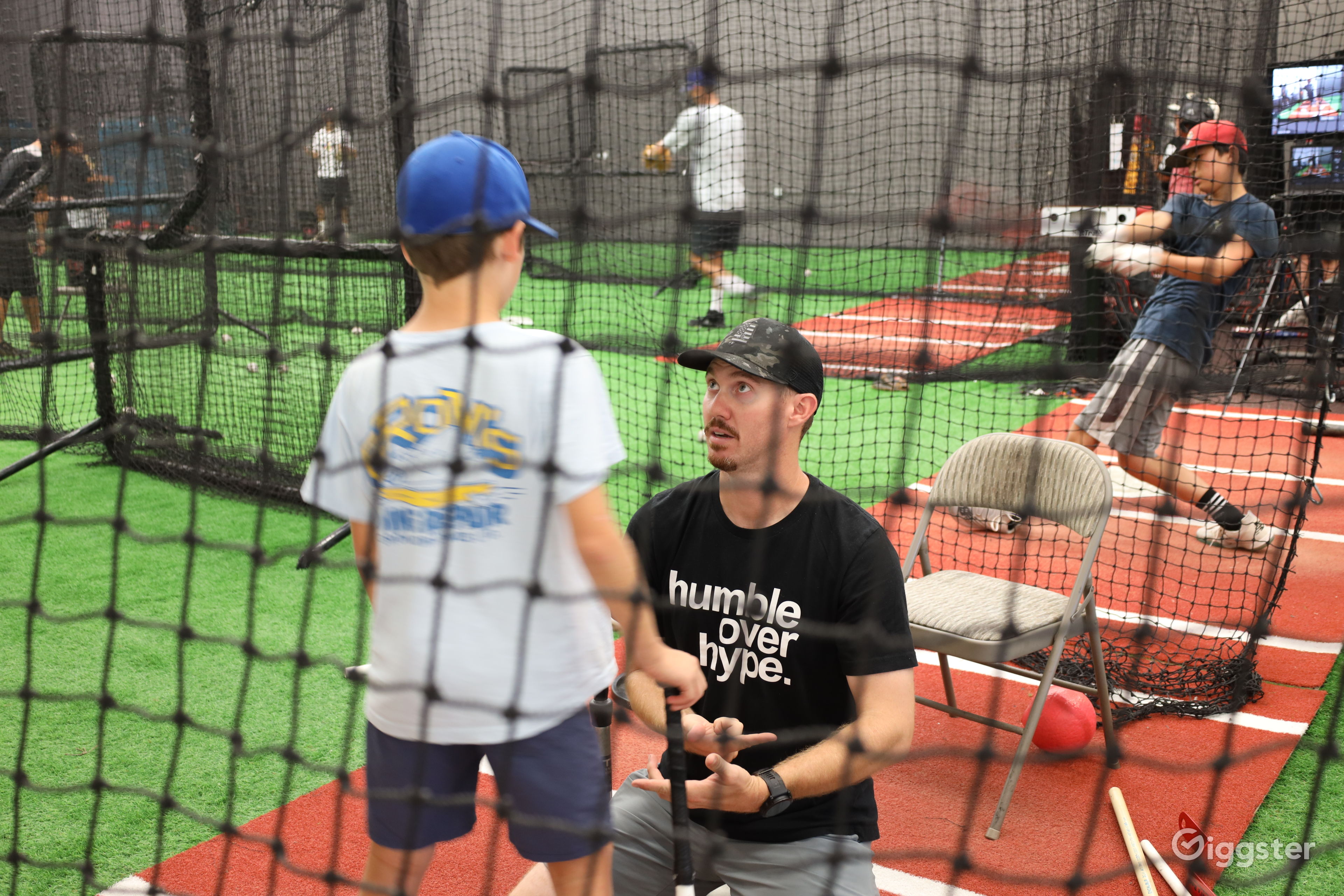 Indoor Baseball Facility (Big Garage Doors!) Rent this location on