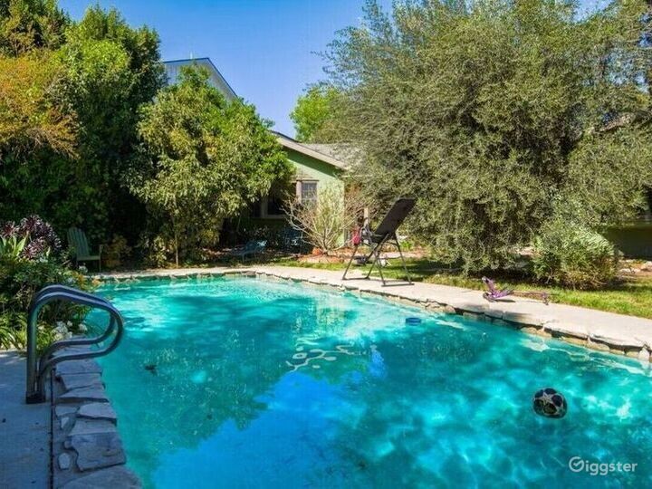 Secluded Vintage Garden Pool in LA Rent this location on Giggster